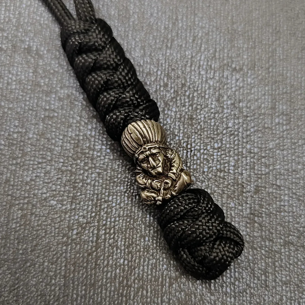 Warriror Helmets Paracord Beads Lanyard Dreadlock Beard Bead