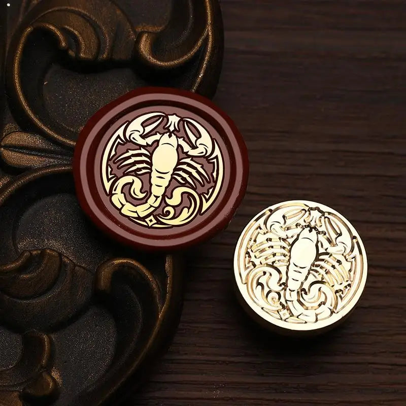 Insect Shaped Wax Seal Stamps Copper Head Embossed Sealing Stamp For DIY Cards Scrapbooking Wedding Invitation Decor 