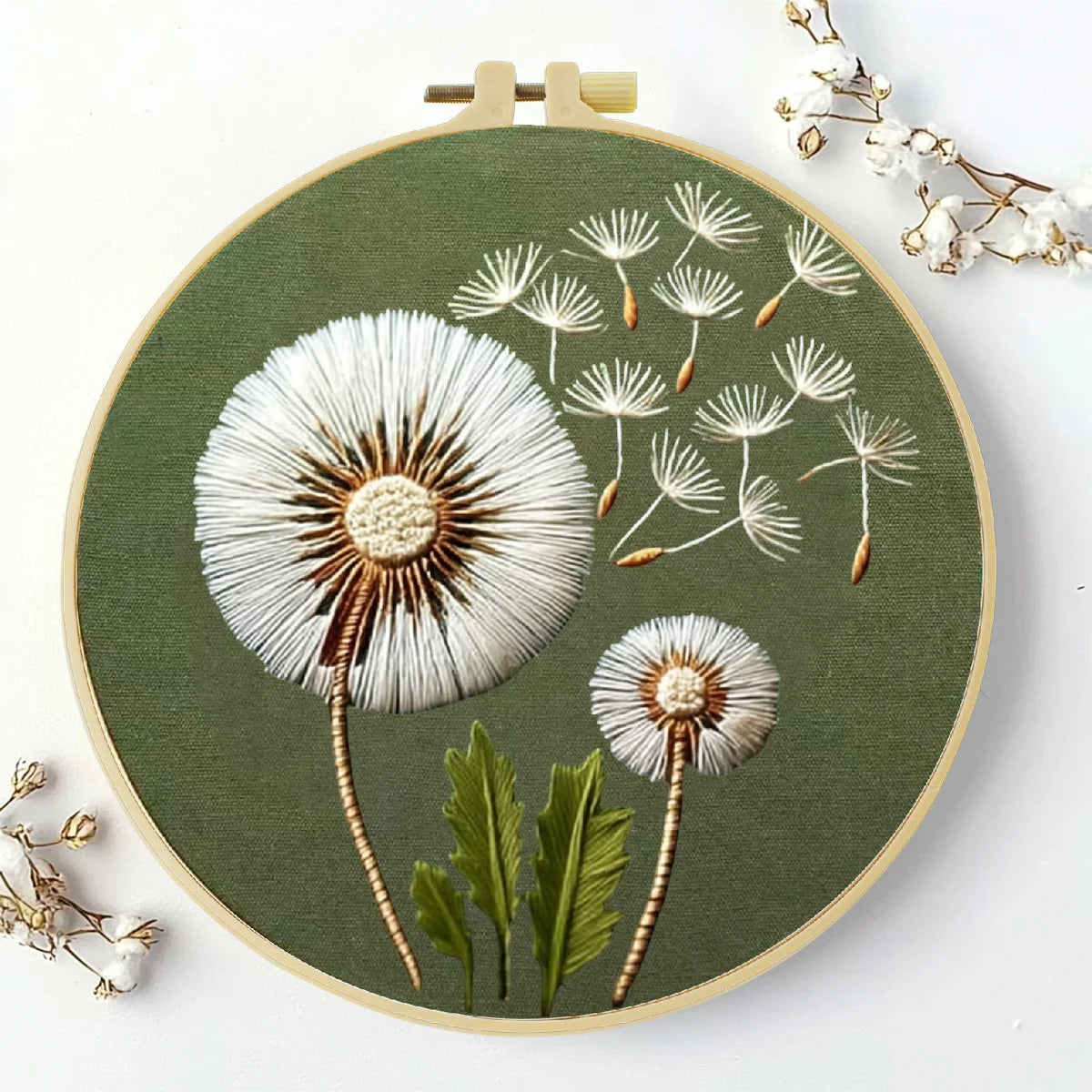 Dandelions DIY Embroidery Kit for Beginners