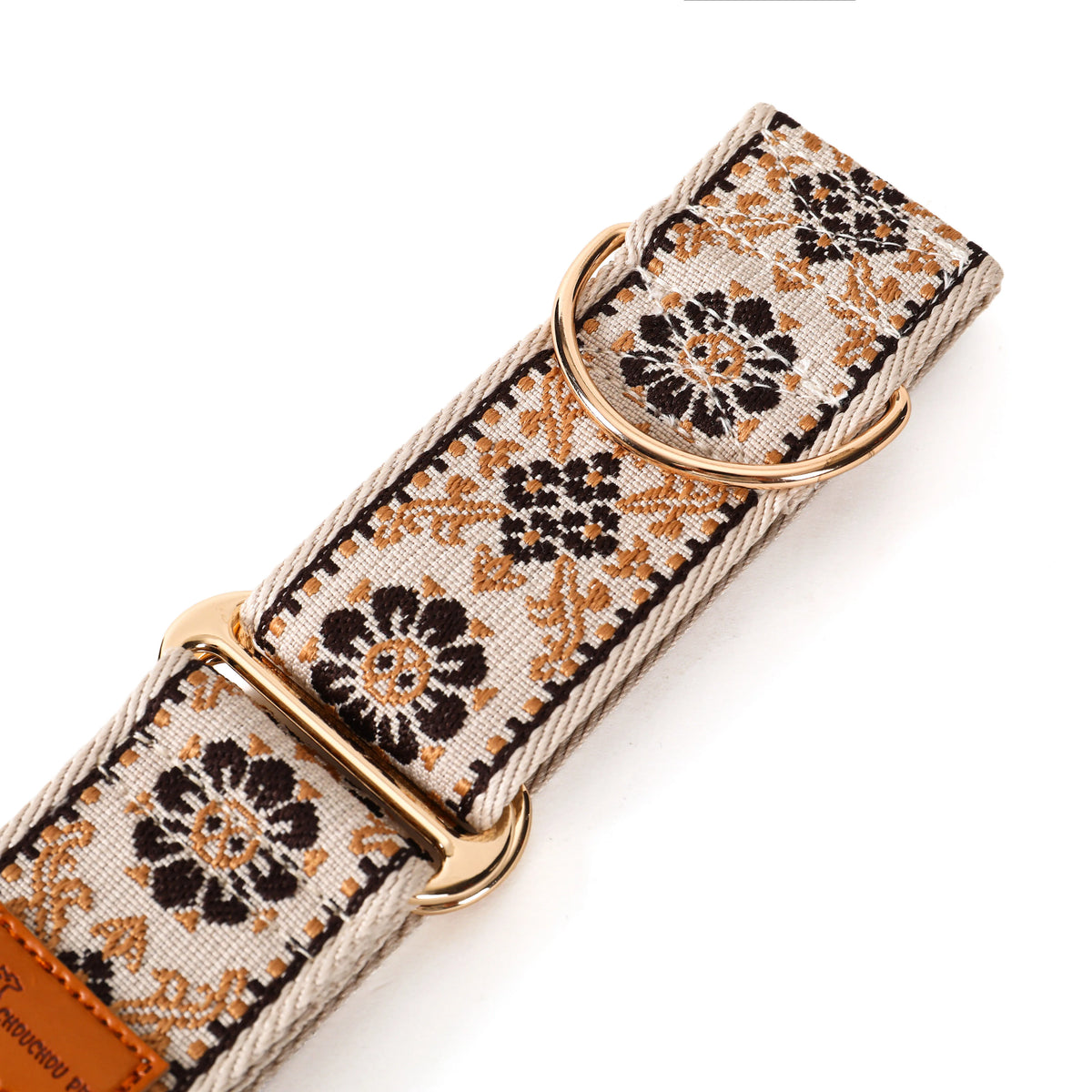Embroidered Pet Collar Adjustable Small-Large Dog Accessories