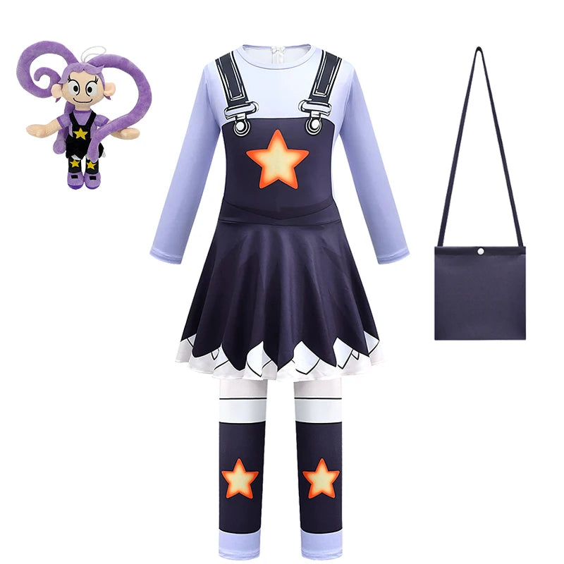 Adventure Game Bobi Time Lily Kids Clothes Halloween Cosplay Book Week Costumes Pretend Play