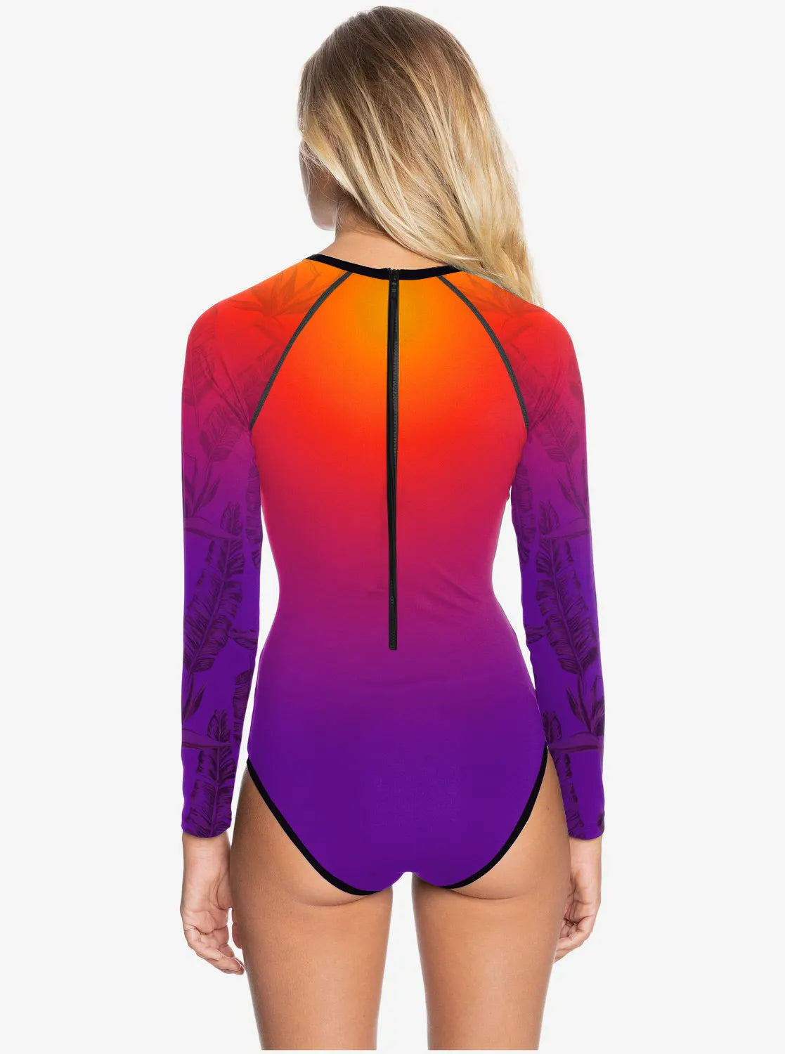 Long Sleeve Swimwear One-piece Surfing Swimsuit