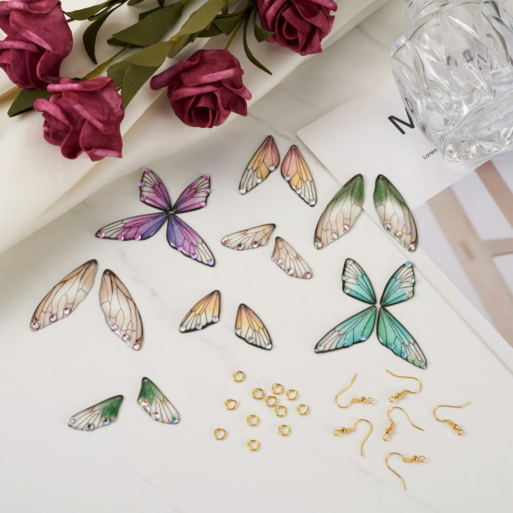 Make Your Own Fairy Wing Earrings DIY Earrings Jewellery Making Kit