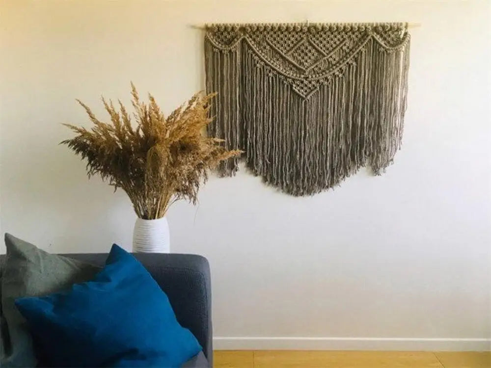 Big Macrame Wall Hanging Tapestry Bohemian Handwoven Tapestry For Home Decor