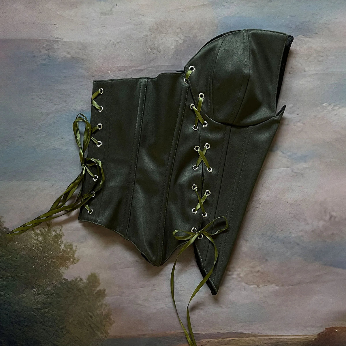Glindarella's Satin Corsets