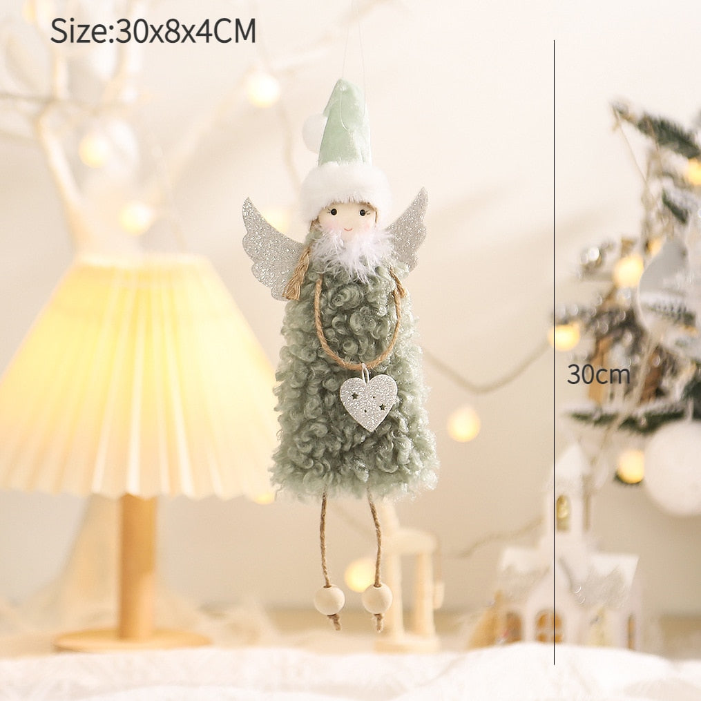 Christmas Angel Doll Xmas Tree Ornaments