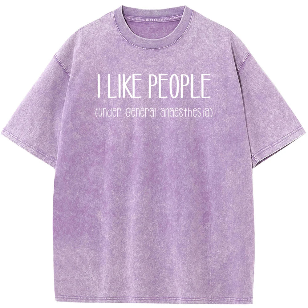 I Like People Under General Anesthesia Men's T-shirt