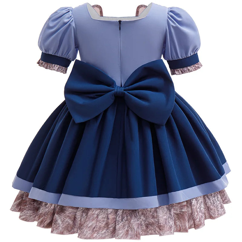 Judy Bunny Police Officer Cosplay Costume for Little Girls Zoo Utopia Dress Up Rabbit Book Week Costume