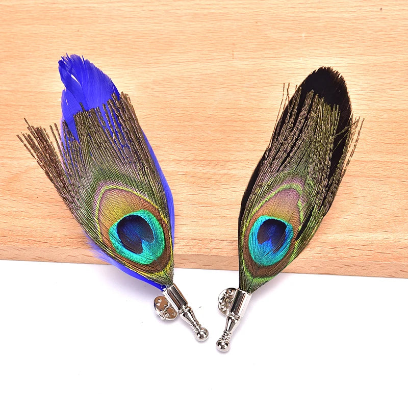 Feather Lapel Pins