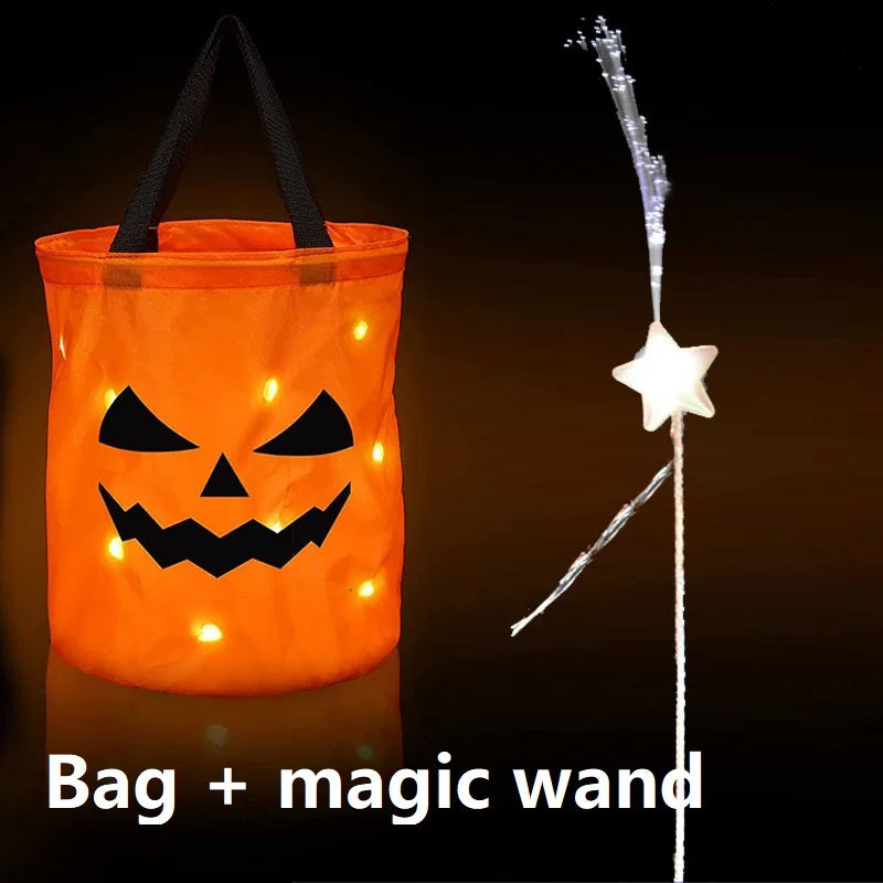 LED Witch Stars Tutu Skirt Glow Party Costumes Halloween