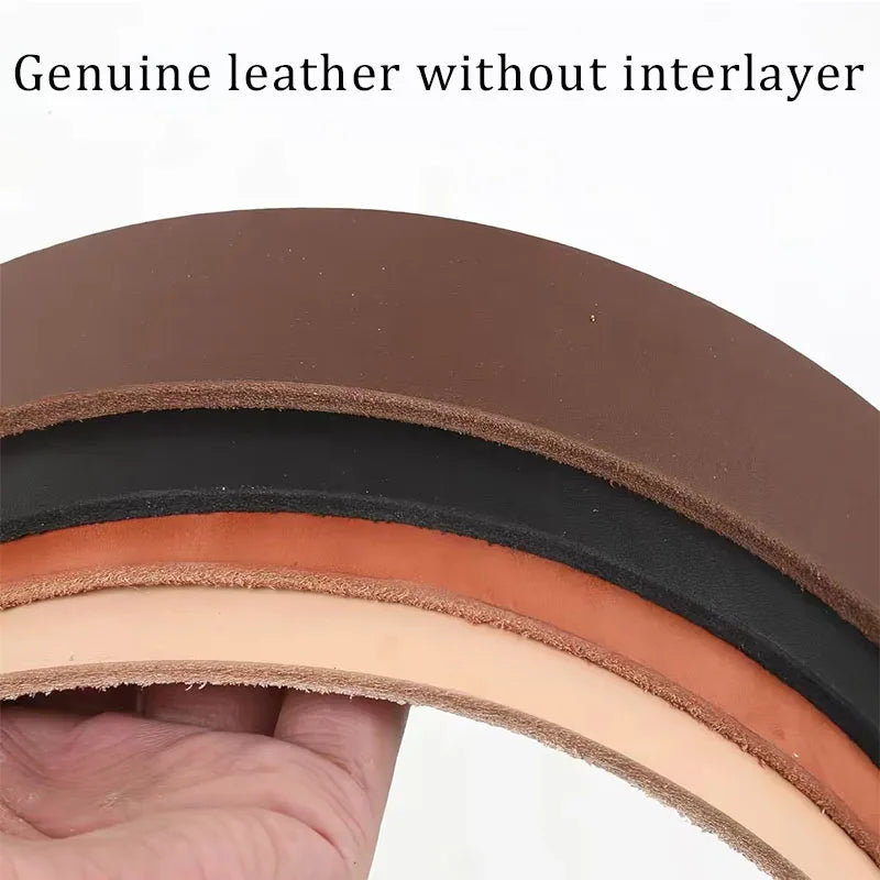 Genuine Leather 4mm Thick Strip DIY Craft