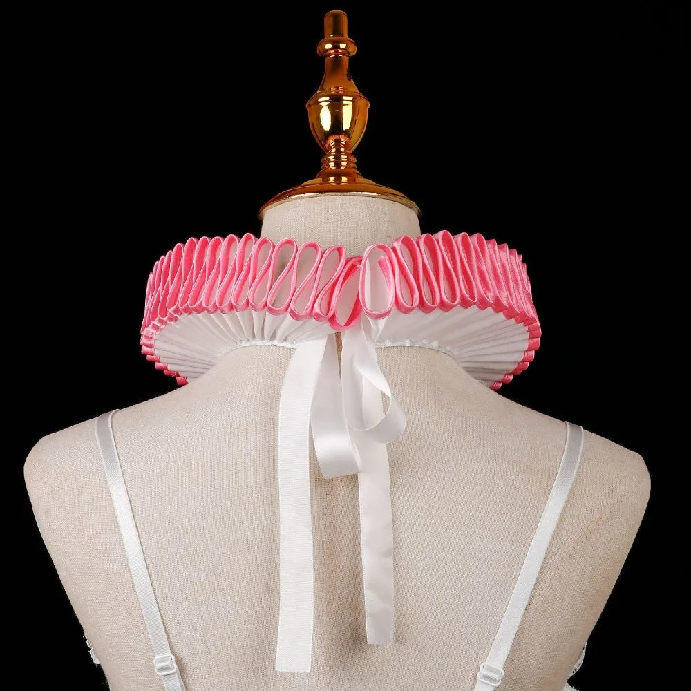 Elizabethan Tudor Ruff Collar Photoshoot Halloween Costume