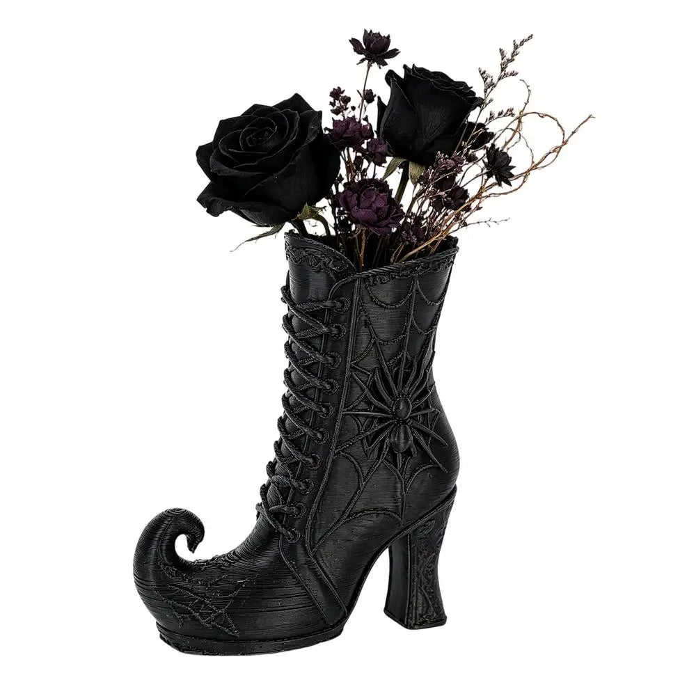 Witch's Boot Pen Holder Vase 3D Printed Decor Gift