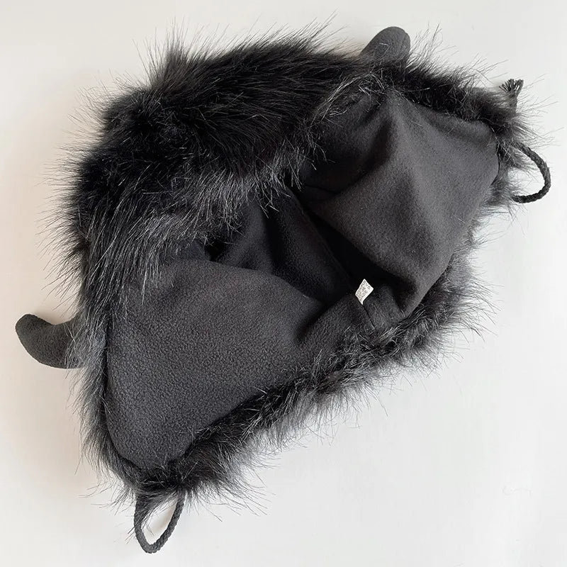 Furry Beast Ear Warmer Hats