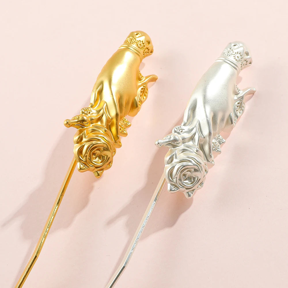 Victorian Hand Rose Bookmark