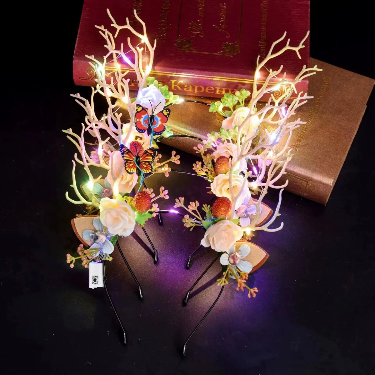 Christmas Antler Light Up Headbands