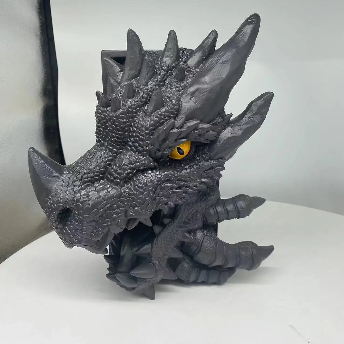Dragon Book Shelf Decor Resin Book Holder For Fantasy Book Lovers