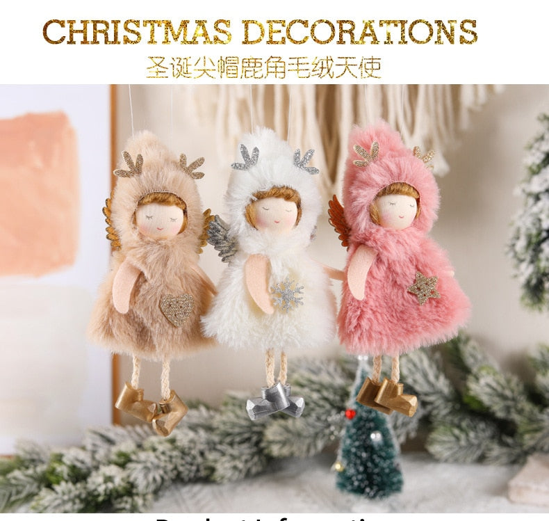 Christmas Angel Dolls Xmas Tree Ornament