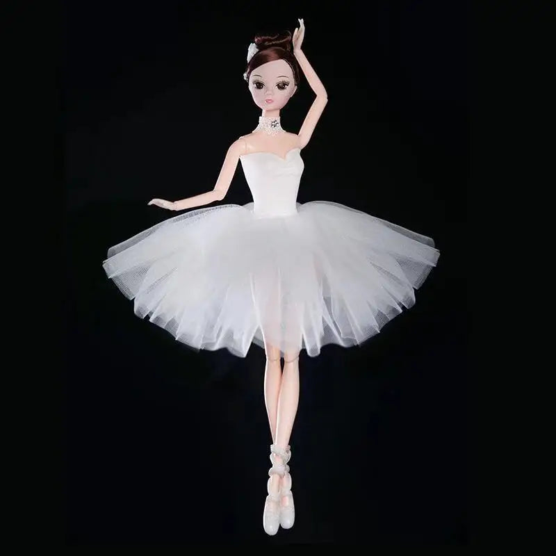 32cm Ballet Doll Large Original Handmade 1/6 Doll Full Set 11 Jointed Doll Girls