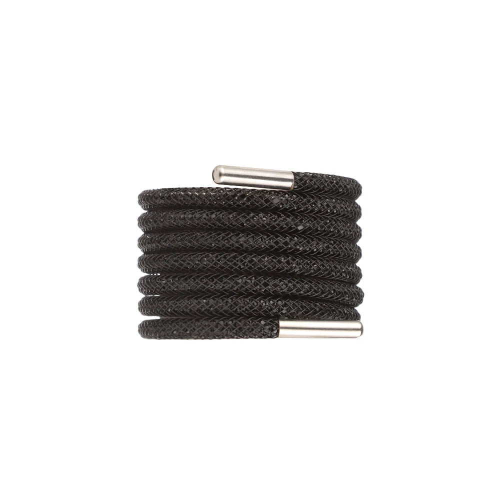 One Rhinestone Shoelace Casual Sneakers Round Shoe Laces Rainbow Diamond Cross Braiding 100/120/140/160CM