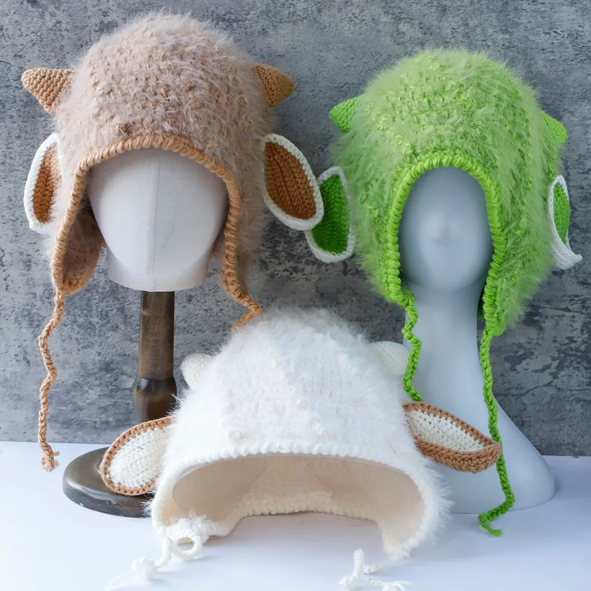 Winter Forest Folk Hats