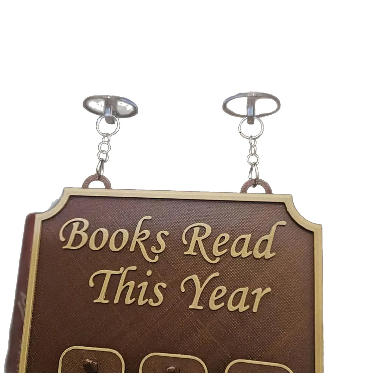 Hanging Bookshelf Counter Library Decor Reading Record