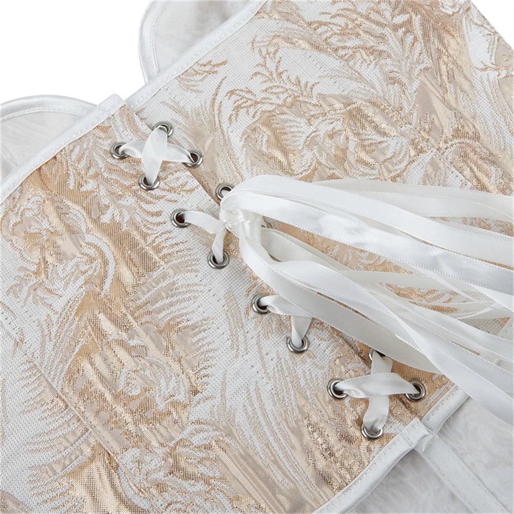 Golden Swan Overbust Corsets Bustiers