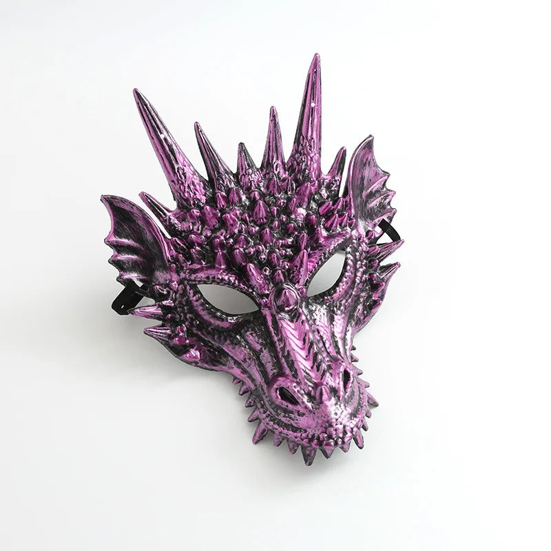 Full Face Dragon Mask Cosplay Halloween LARP Costume Masks