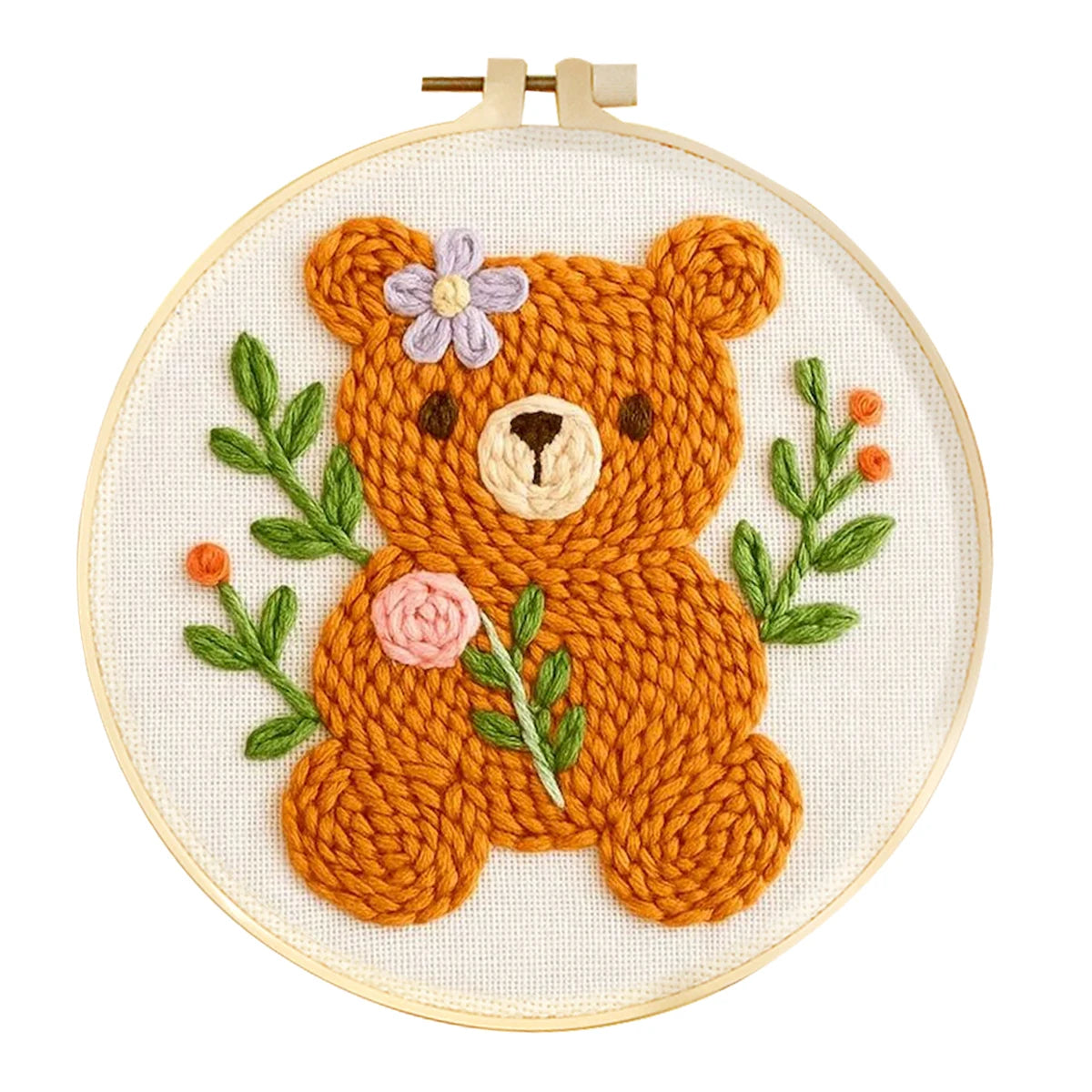 Animals DIY Punch Needle Embroidery Sets For Beginners DIY Craft Kits