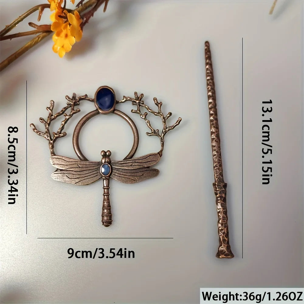 Mystic Dragonfly Hairpin Hair Accessory