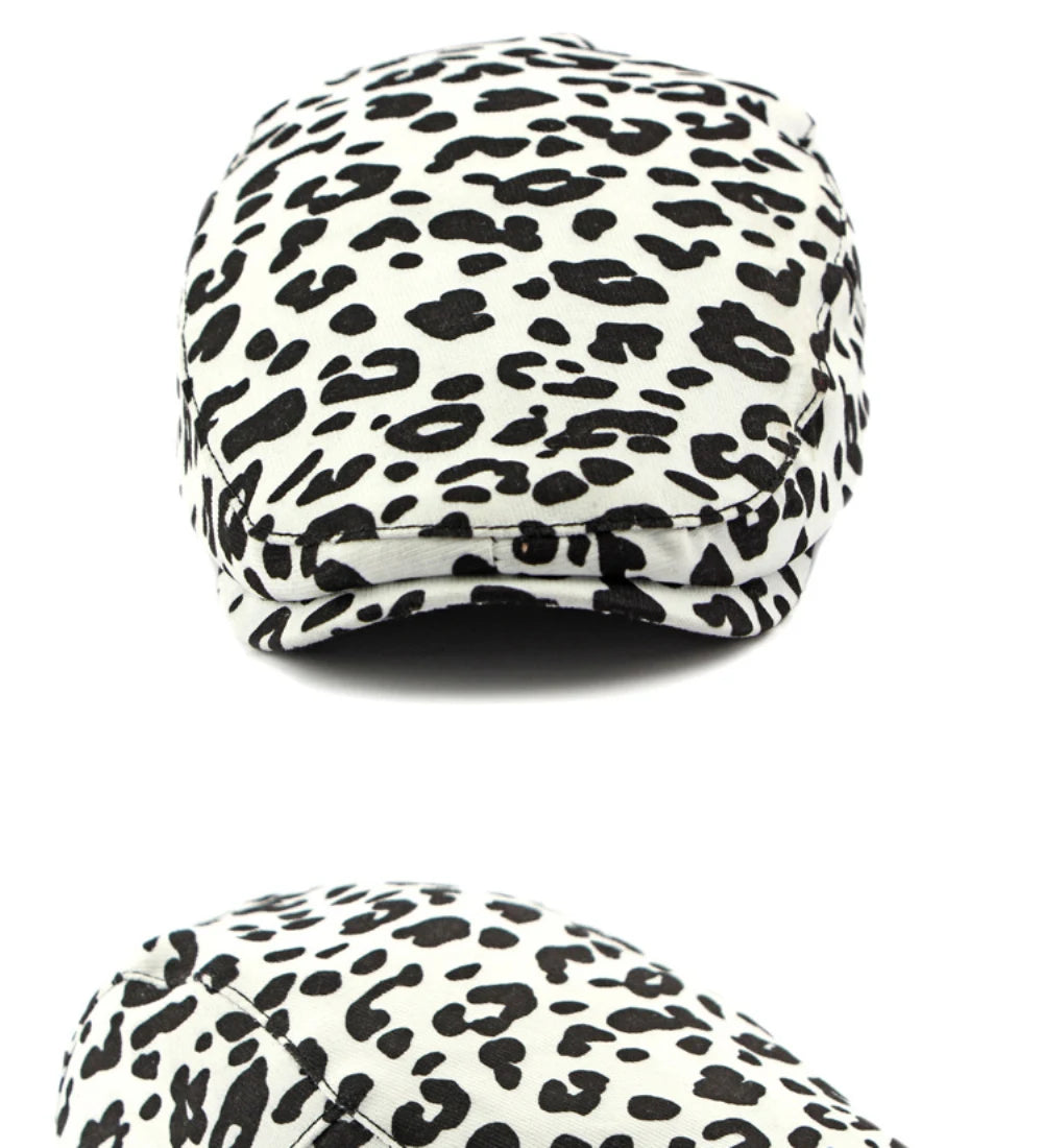 Winter Florals Cabbie Beret Caps