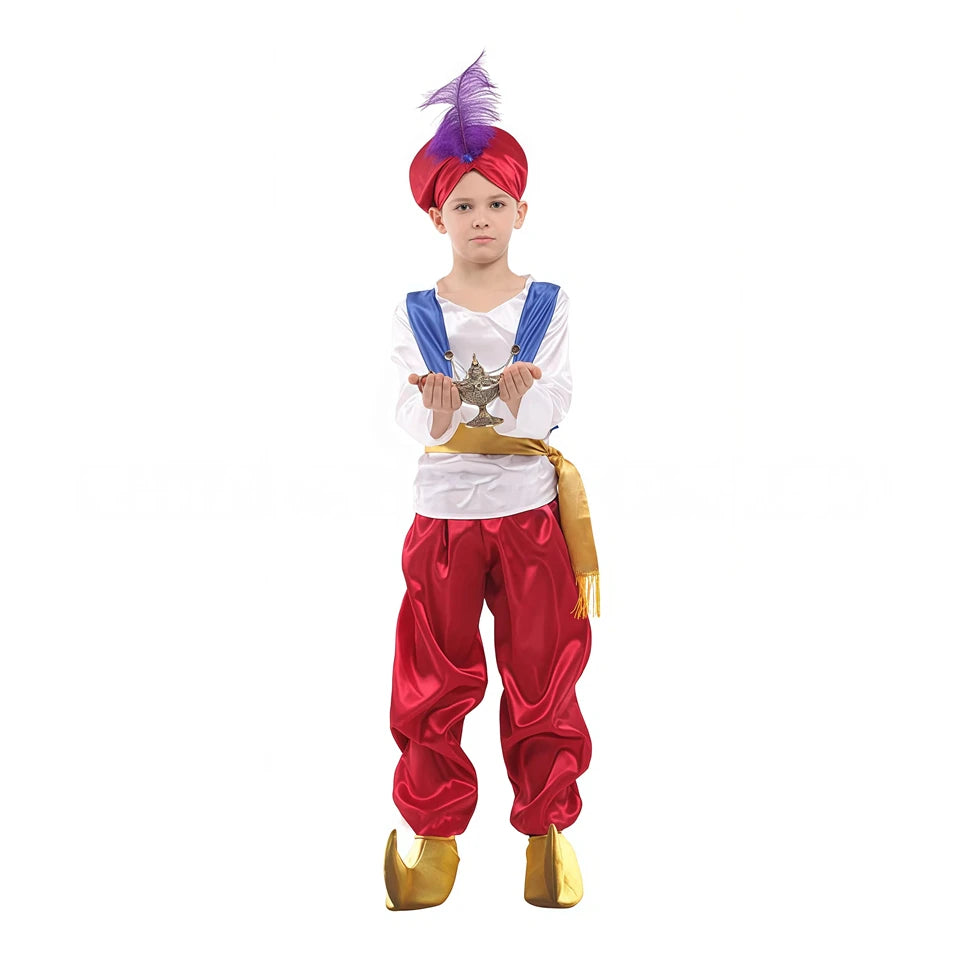Boys Halloween Cosplay Arabian Indian Prince of Rome Egypt Kids Primitive Pirate Costumes