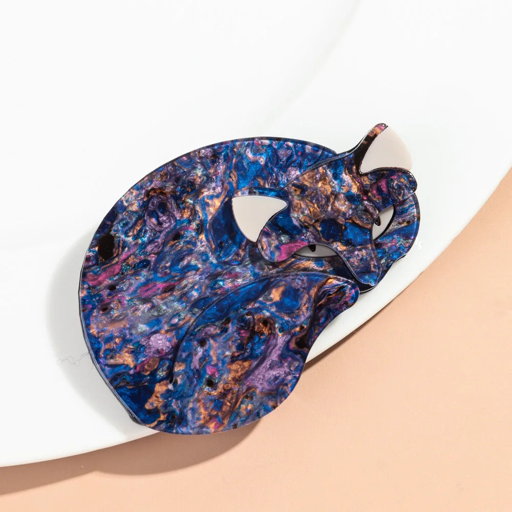 Spotted Cat Acrylic Brooches
