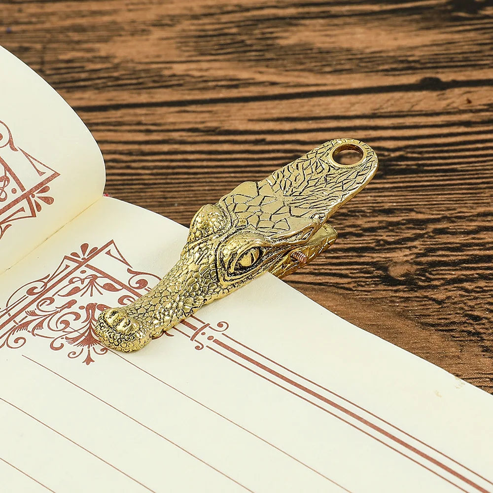 Crocodile Head Book Page Holder Clip Bookmark