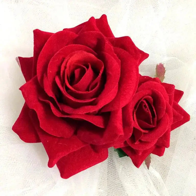 Large Flower Hair Clips Rose Fascinators