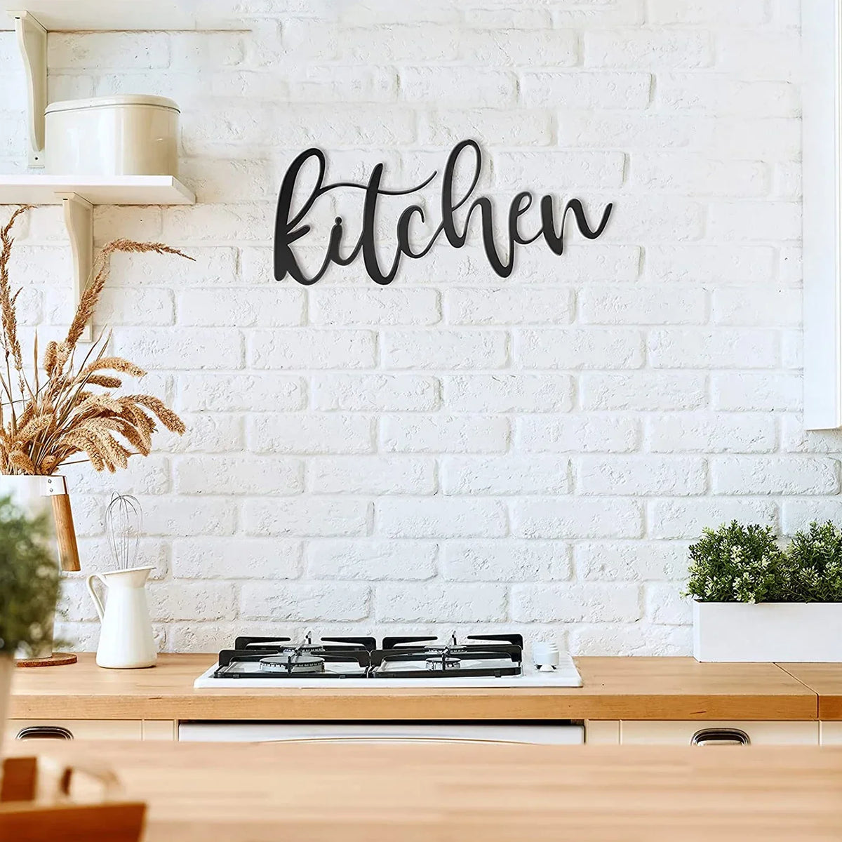Kitchen Metal Signs Wall Art Decor