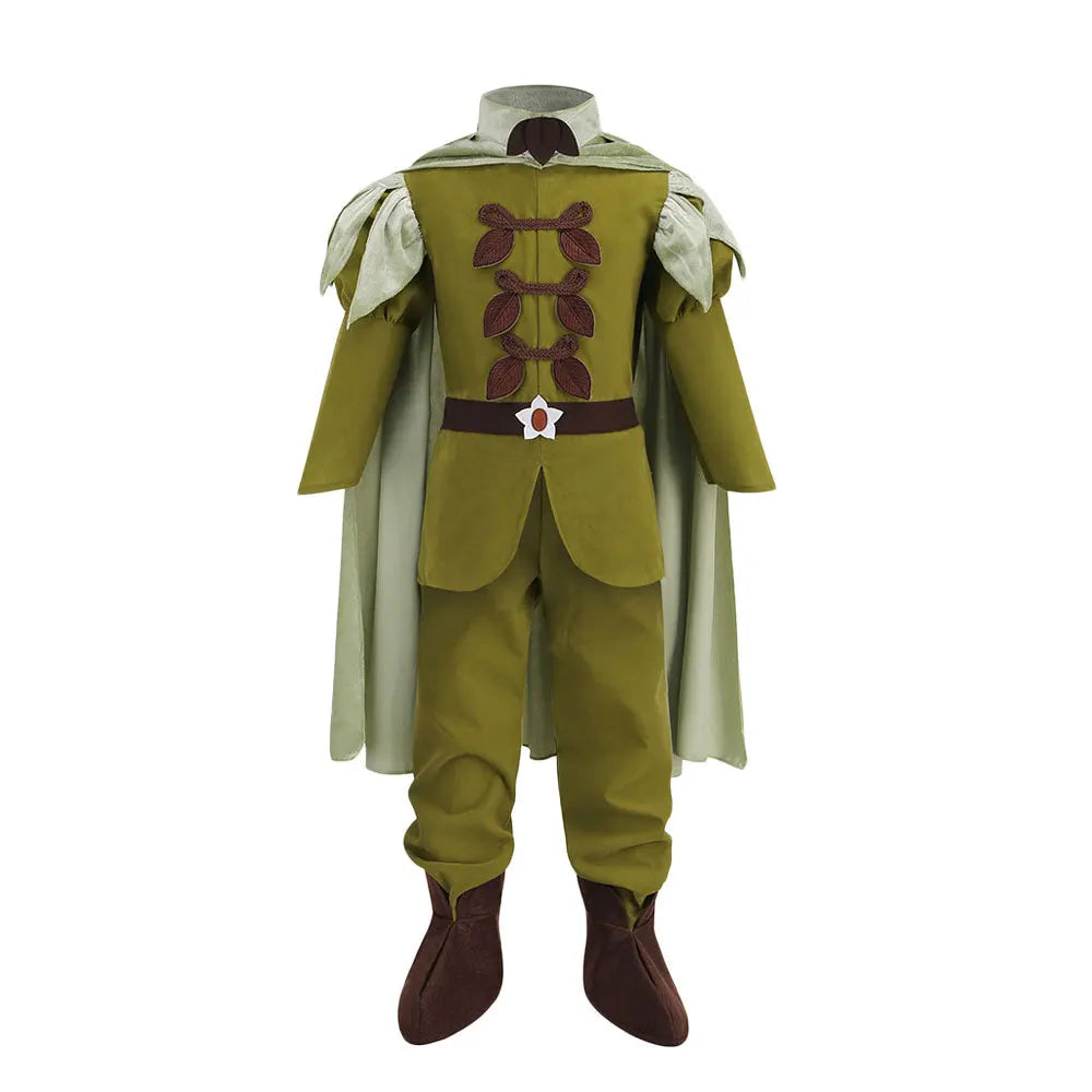 Frog Prince Naveen Boy Costume Tiana Cosplay