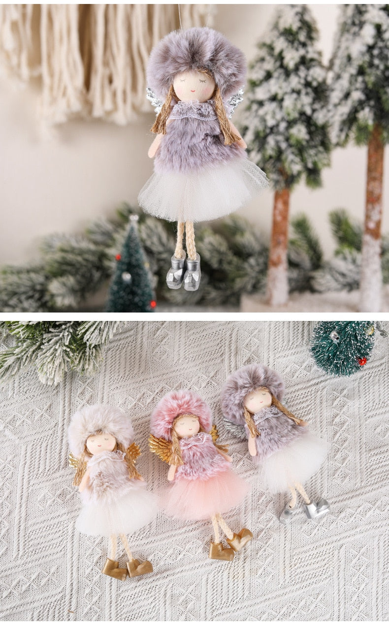 Christmas Angel Dolls Xmas Tree Ornament