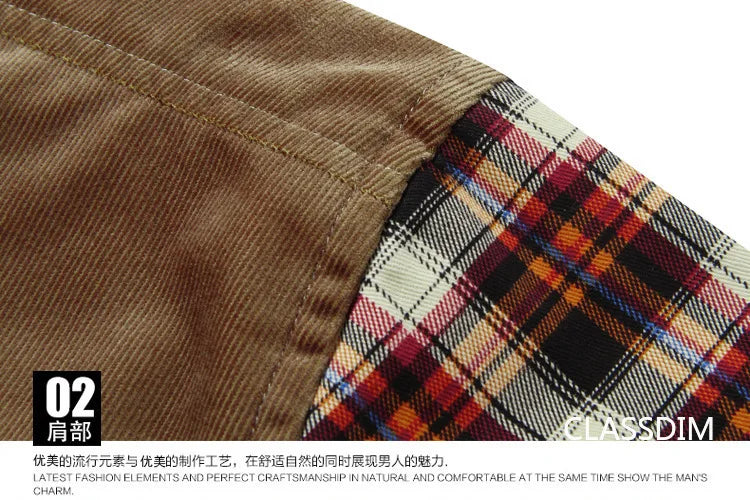 Woodsman Plaid Fleece Shirts Lightweight Jackets