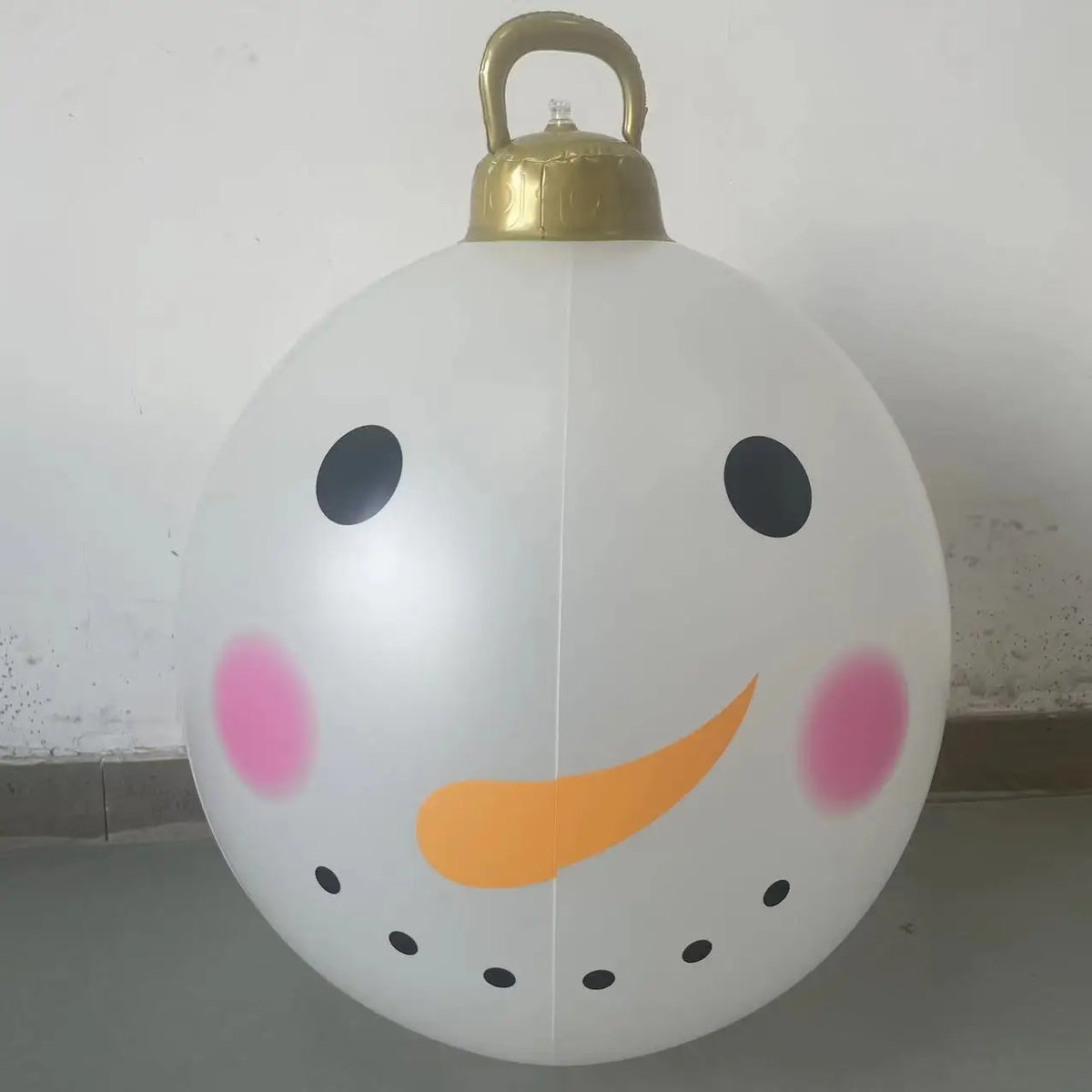 60cm Outdoor Christmas Inflatable Baubles PVC Giant Xmas Balls Decorations Toy Ball