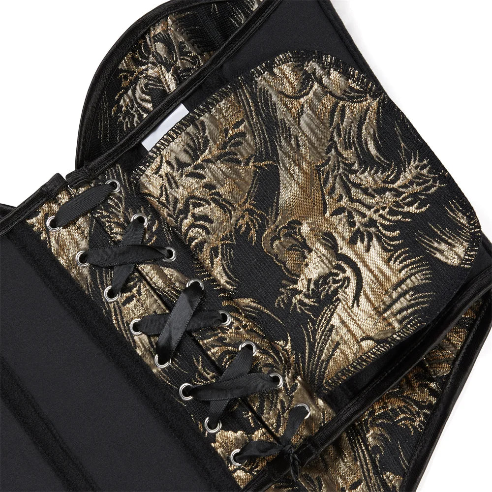 Golden Swan Overbust Corsets Bustiers