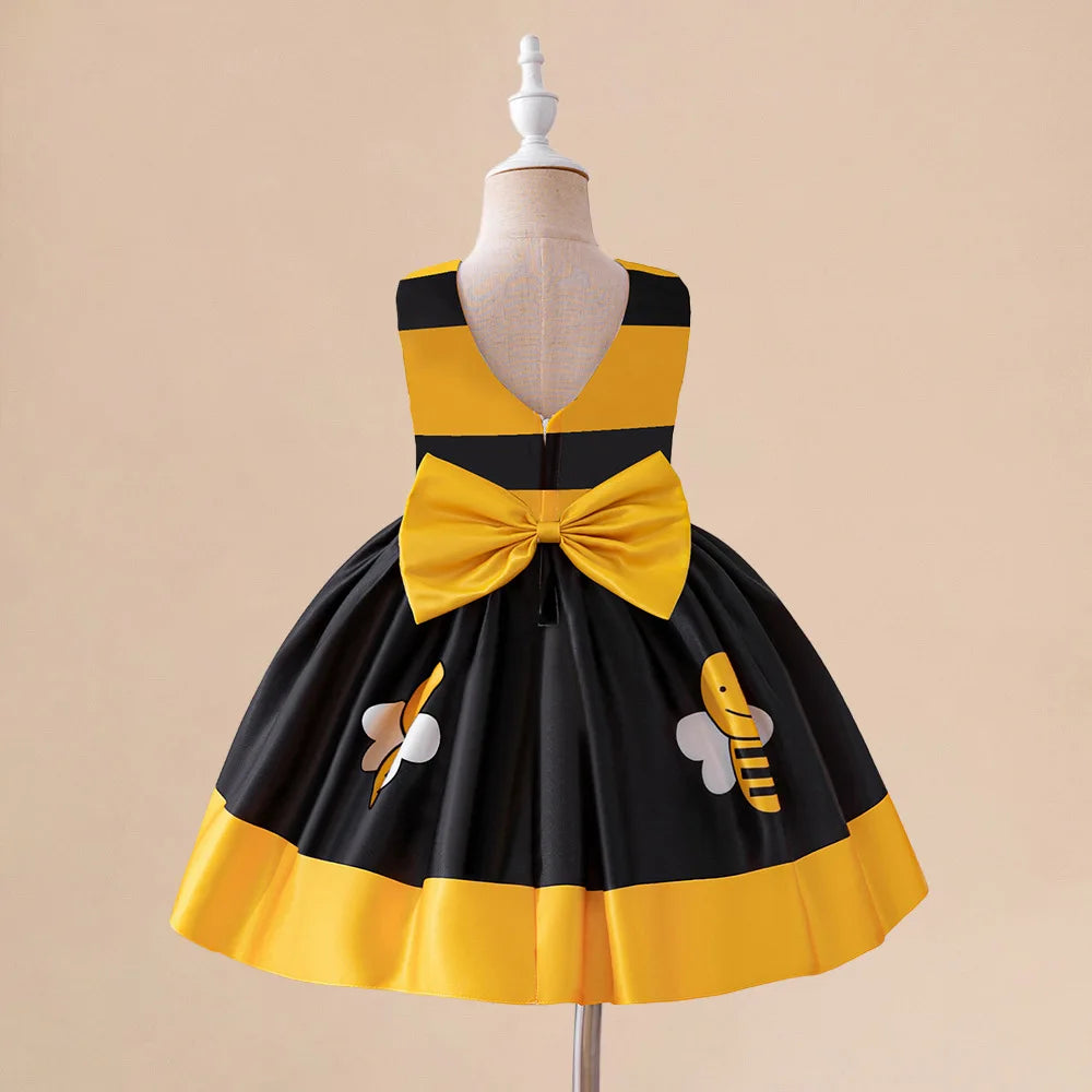 Bumble Bee Costume Toddler Girls Halloween Cosplay