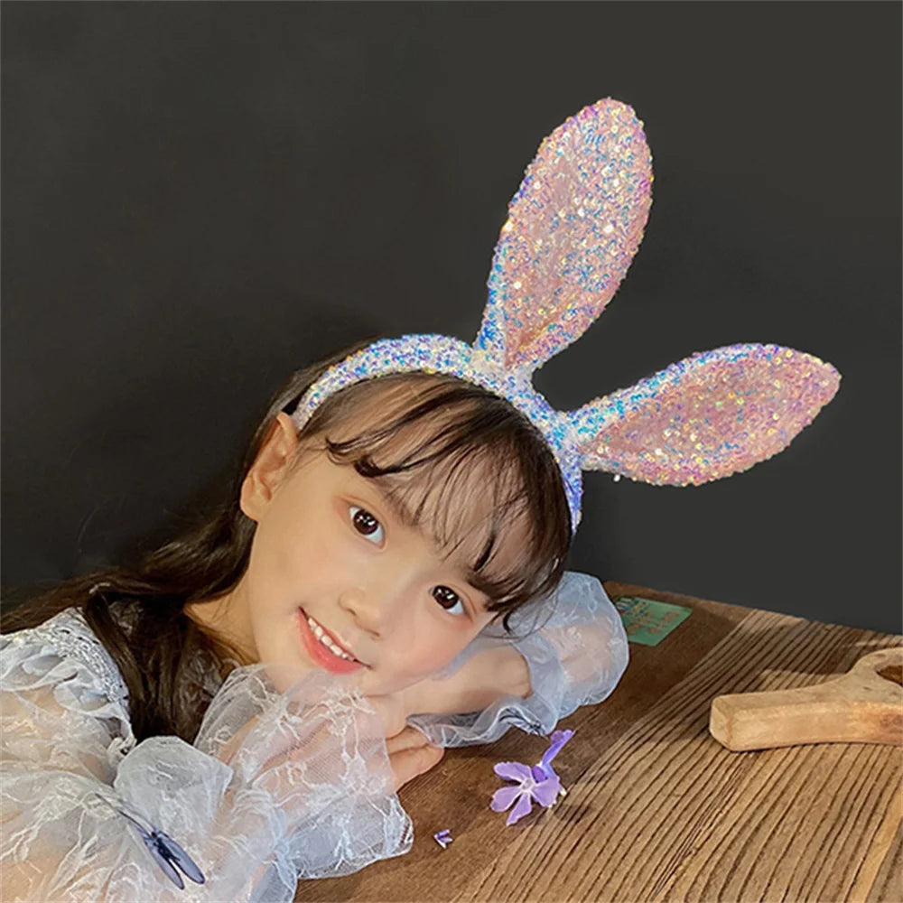 Sparkly Easter Bunny Headbands