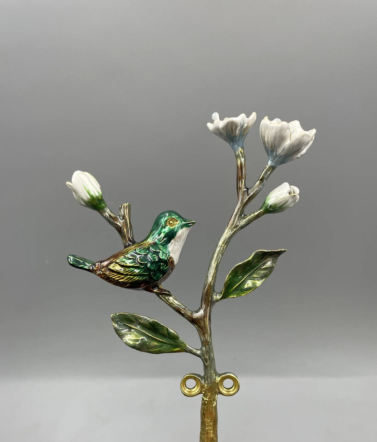 Enamel Flower Decorative Wall Hooks