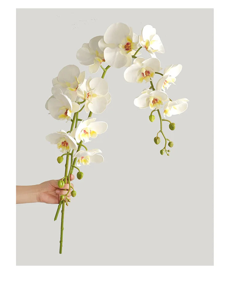 1 Stem Artificial Moth Orchid Butterfly Flower