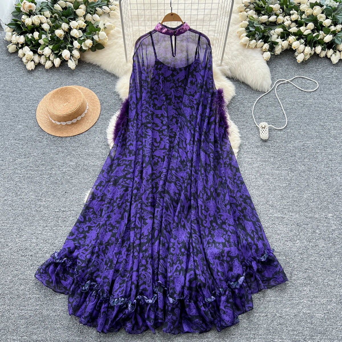Endora's Bewitching Dress Two Piece Set