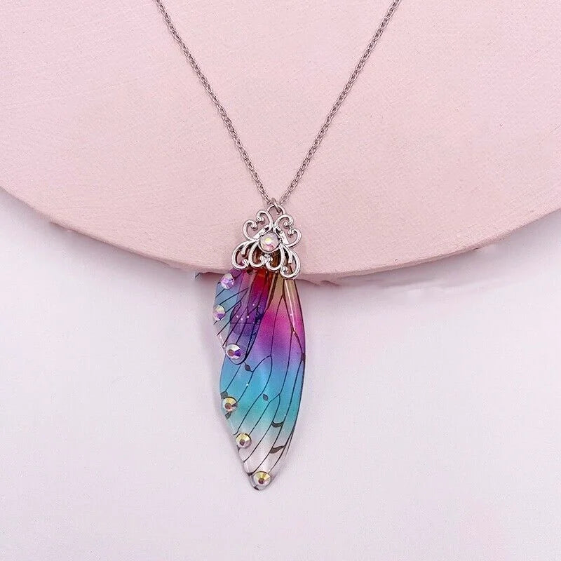 Fantasy Fairy Wings Necklaces