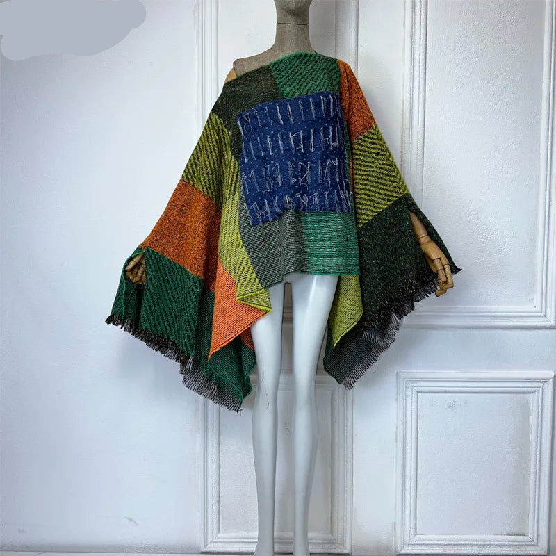 Winter Warm Textiles Poncho
