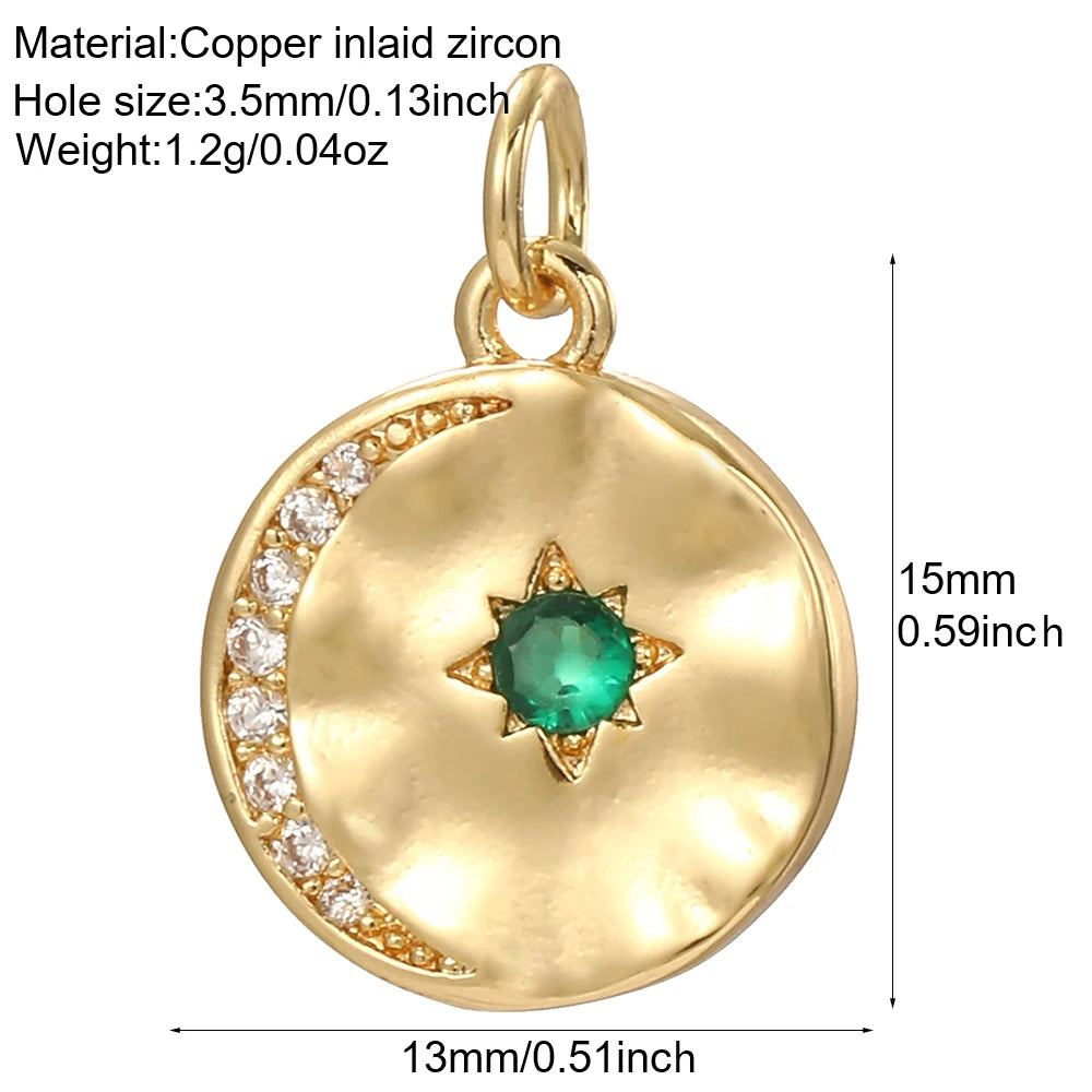 Green Charms Jewellery Making Supplies Necklace Bracelet Pendant Charms
