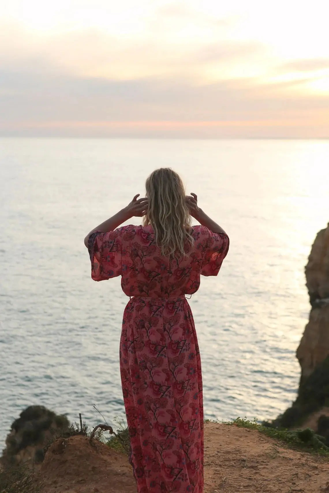 Charmy's Cover-up Long Kimono Robe